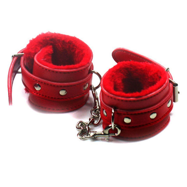 Leather Sex Toys Handcuffs for Couples - Image 4