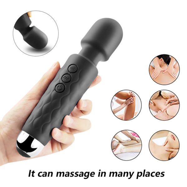 2020 Powerful AV Vibrator Magic Wand Vagina Clitoris Stimulator Vibrators Sex Toys for Women G Spot for Masturbator USB Dildo - Image 4