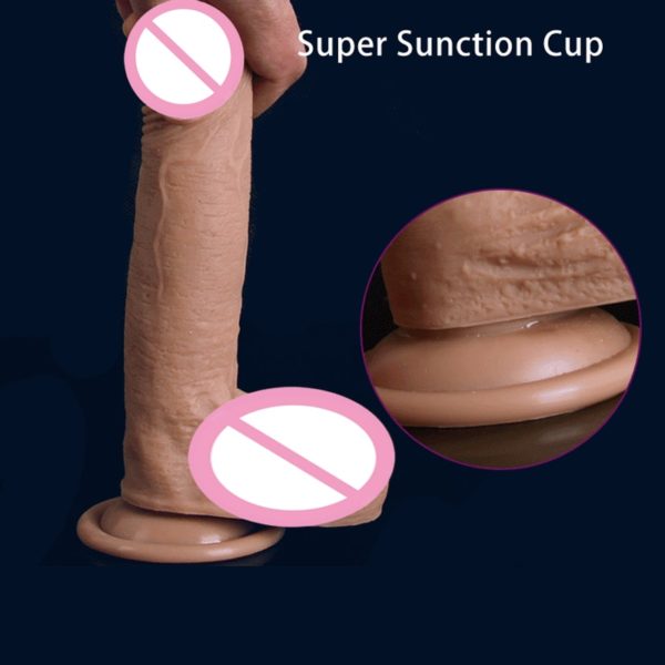 Big Realistic Dildo Vibrator Strapon - Image 3