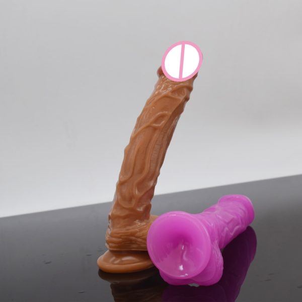 Long Dildo Realistic Blood Vessel Imitation - Image 4