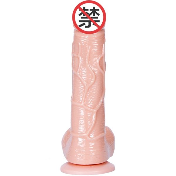 Realistic Flesh-colored Big Dildo