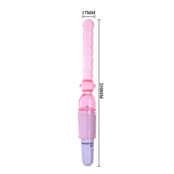 Silica Gel Dildo Massager Flexible Anal Butt Plug Strap - Image 4