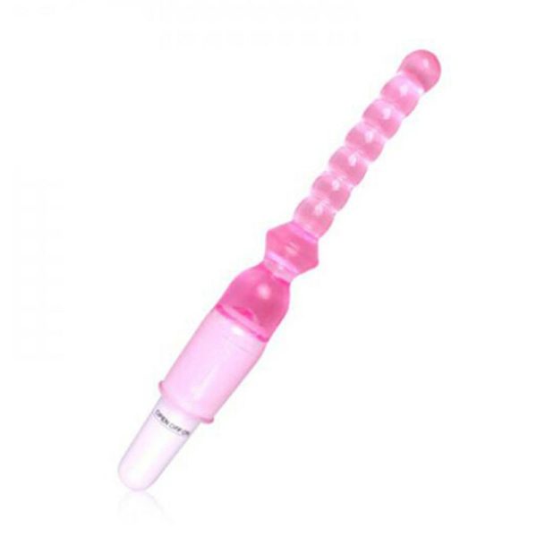 Silica Gel Dildo Massager Flexible Anal Butt Plug Strap - Image 6