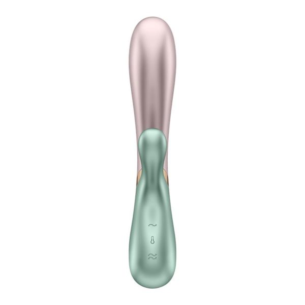 SATISFYER HOT LOVER VIBRADOR EFECTO CALOR CON APP ROSA Y MENTA - Image 4